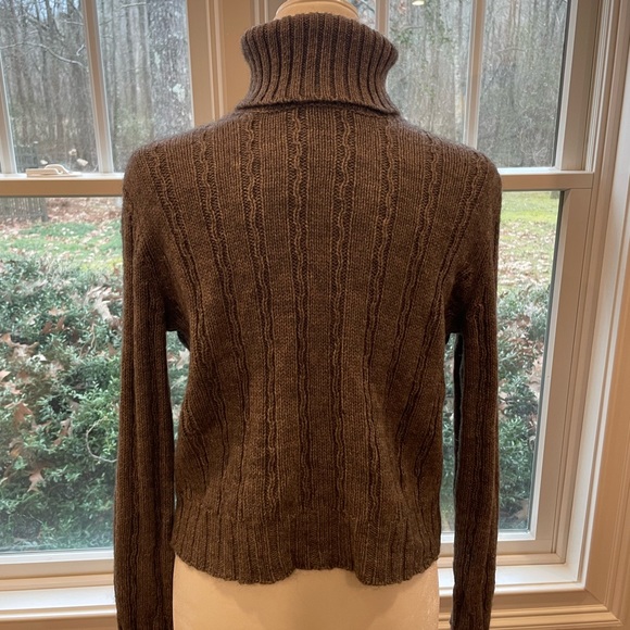 ANN TAYLOR Medium Alpaca Turtle neck sweater - Picture 2 of 4